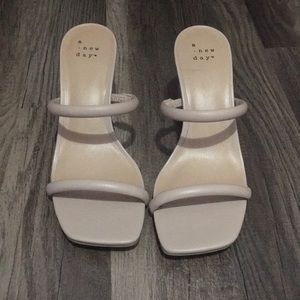 a new day Nude Cass Heels
